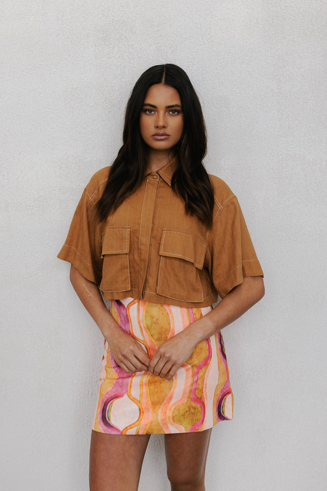Dali Shirt - Caramel