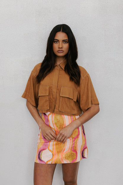 Dali Shirt - Caramel