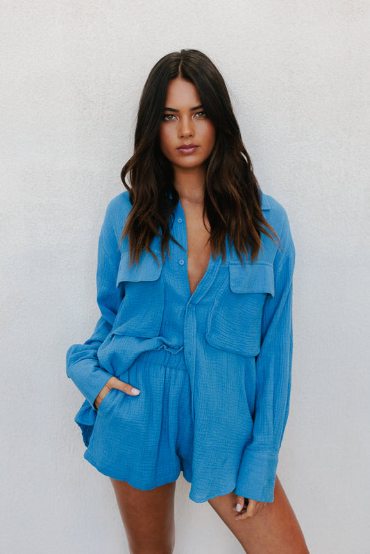 Helia Set - Cobalt Blue