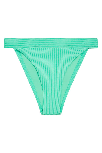 Santorini Bottom - Turquoise Wide Rib