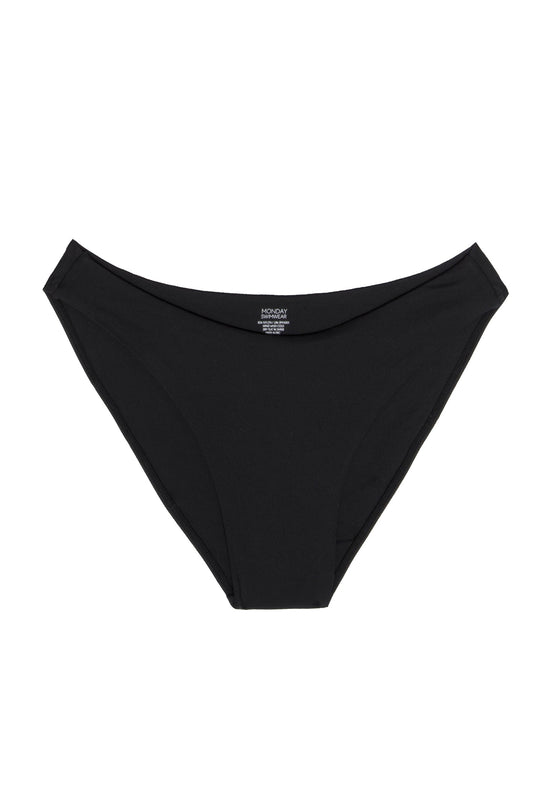 Seychelles Bottom - Black (Modest Coverage)