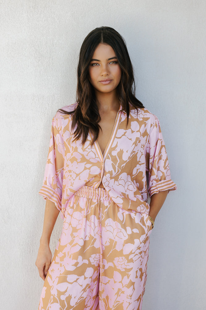 Tripoli Set - Tan Floral