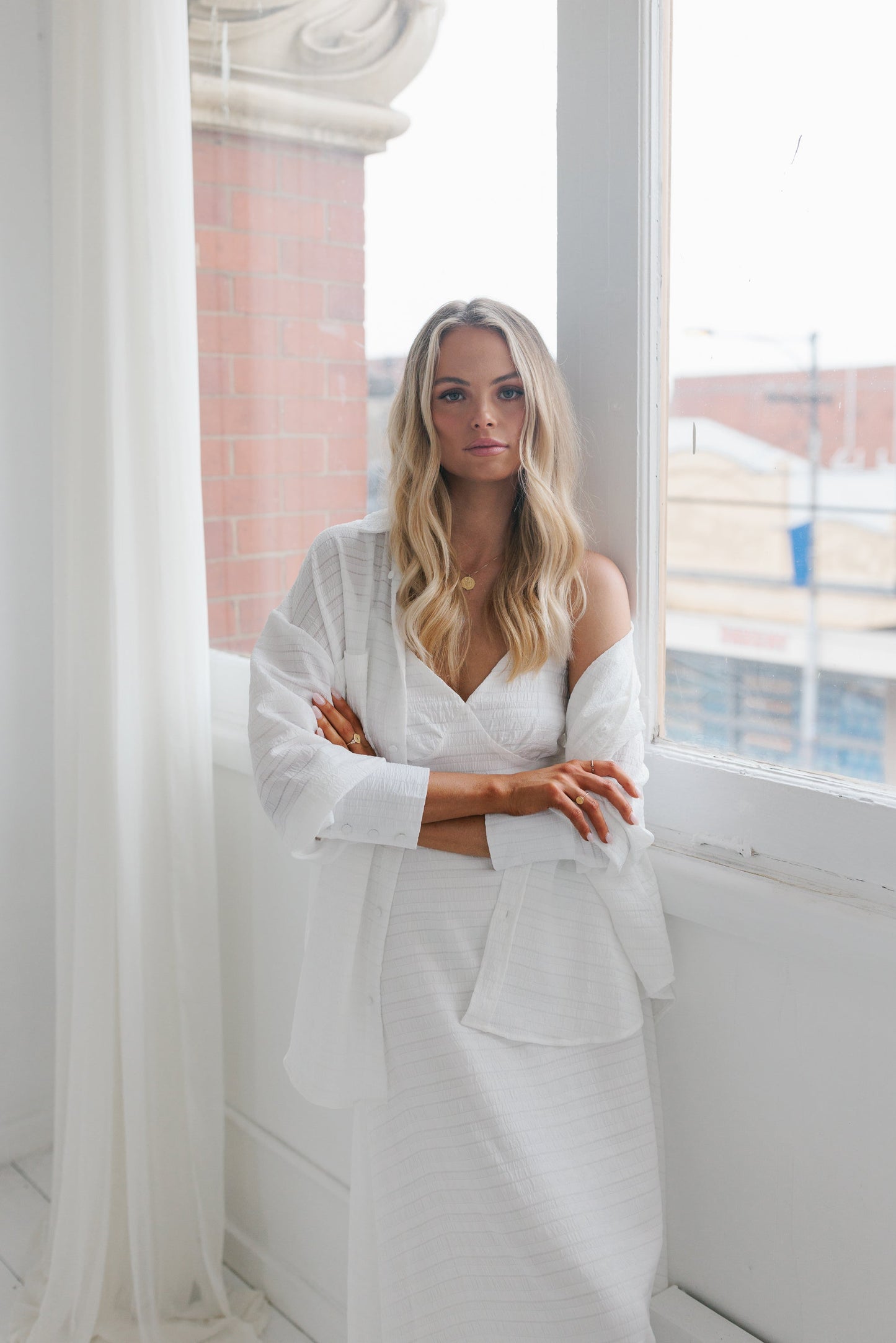 Hyacinth Maxi Dress - White No