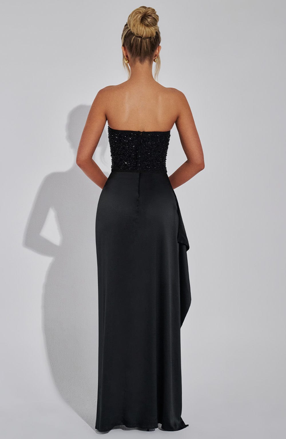Midnight Elegance Dress - Black