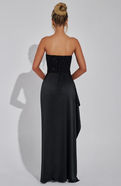 Midnight Elegance Dress - Black