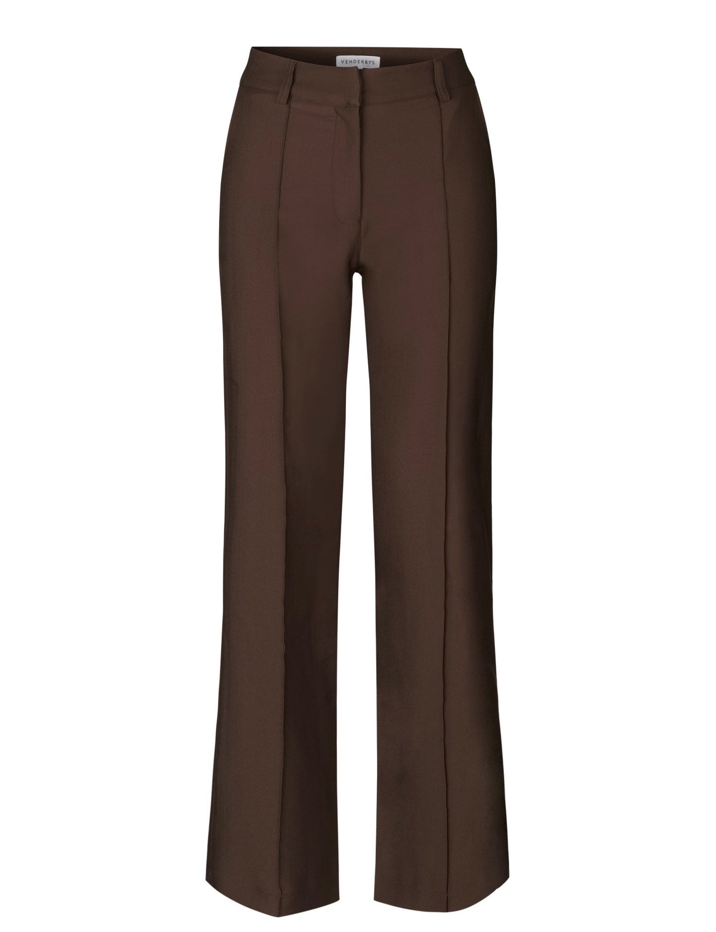 TALL Vera Wide trousers - dark brown