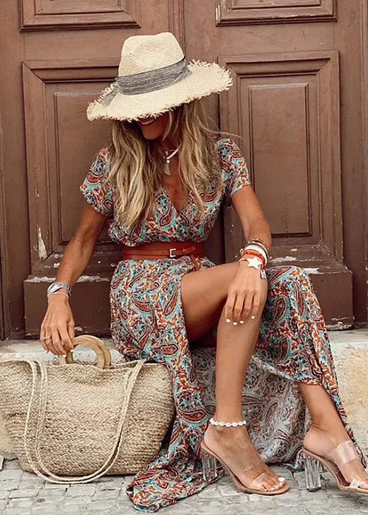 Zaya - Boho Maxi Dress
