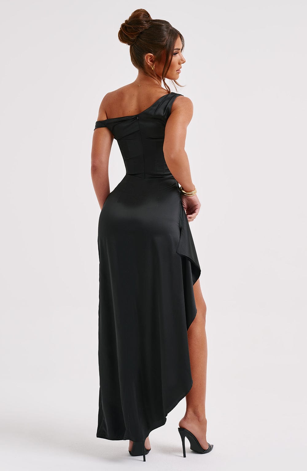 Eternal Elegance Maxi Dress - Black