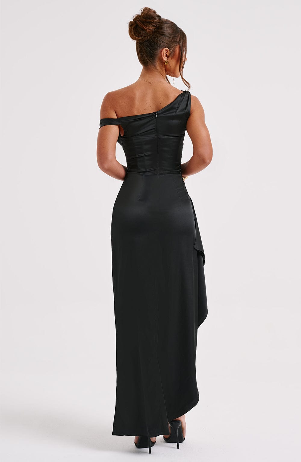 Eternal Elegance Maxi Dress - Black