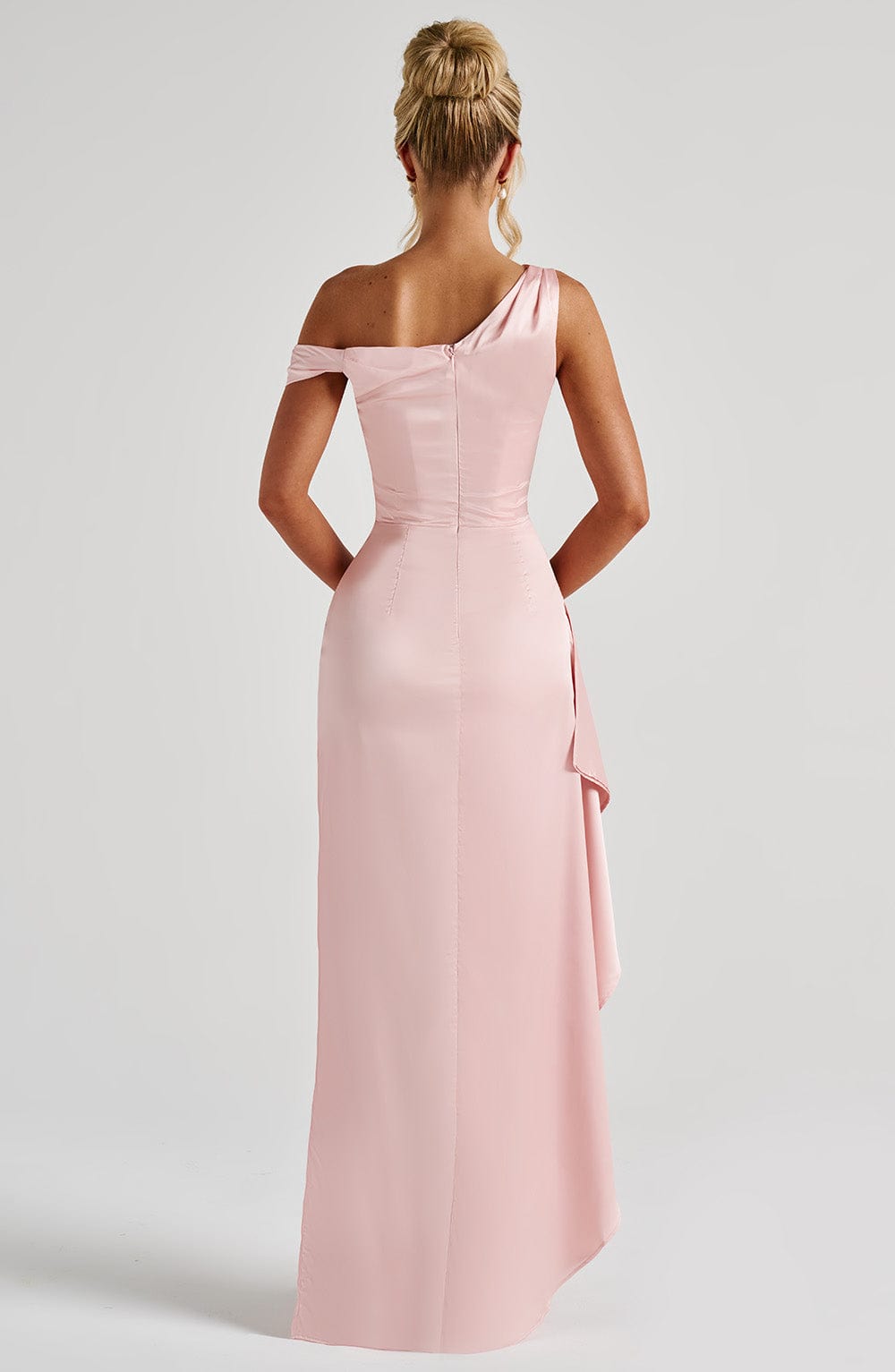 Eternal Elegance Maxi Dress - Blush