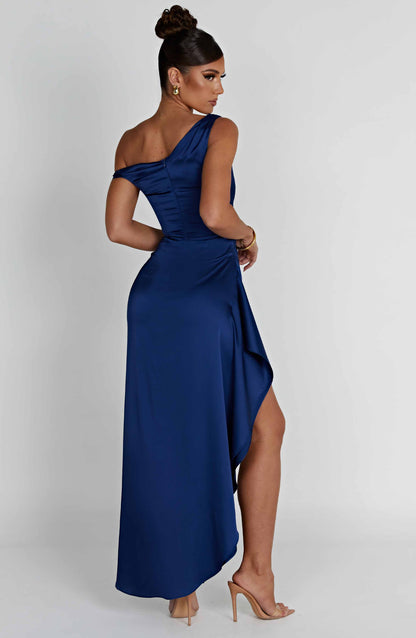 Eternal Elegance Maxi Dress - Navy