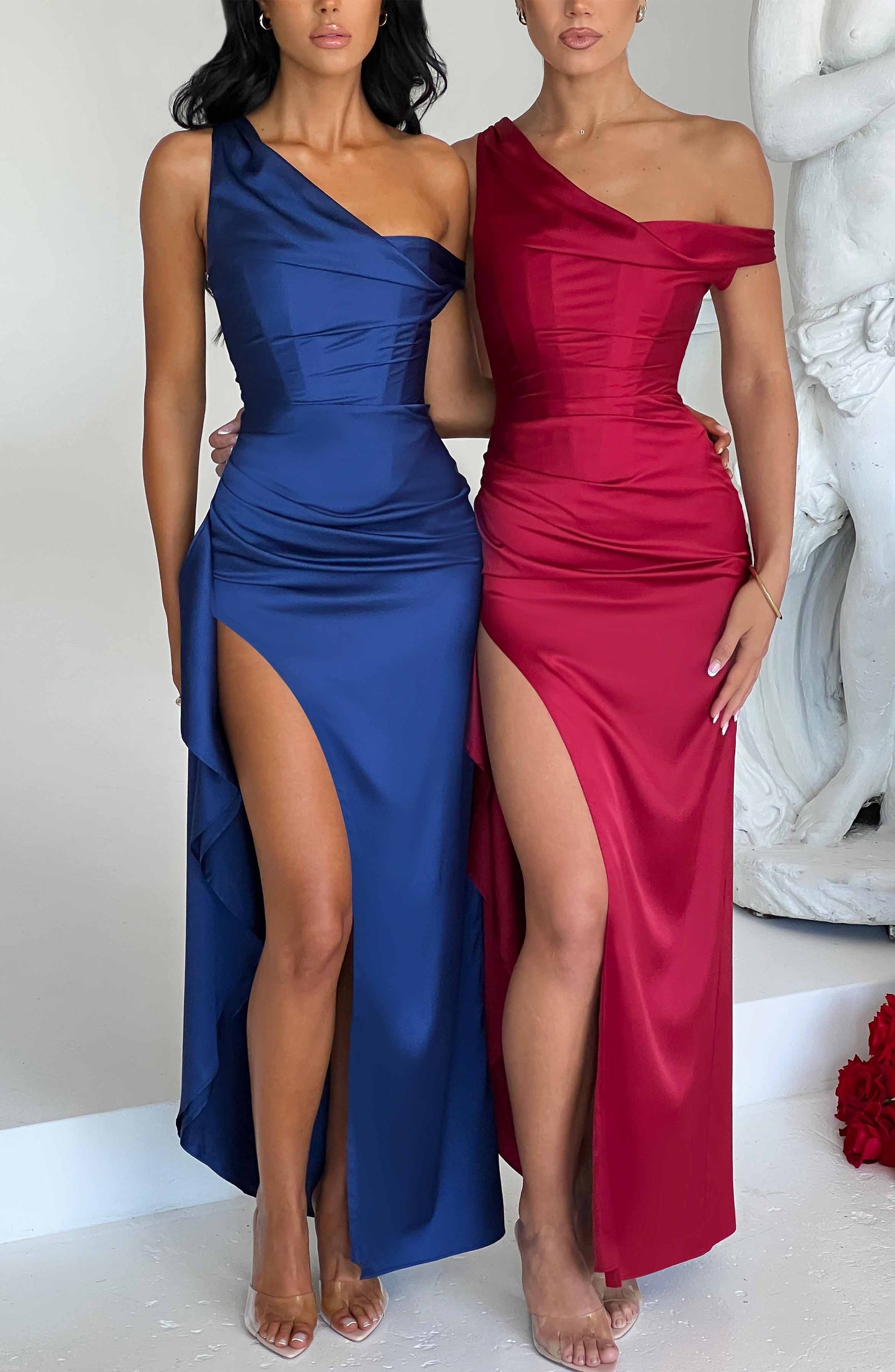 Eternal Elegance Maxi Dress - Wine