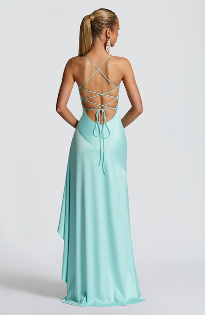 Muse Maxi Dress - Aqua