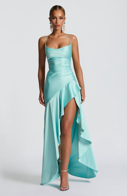 Muse Maxi Dress - Aqua