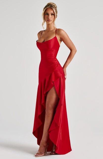 Muse Maxi Dress - Red