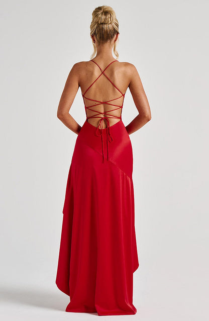 Muse Maxi Dress - Red