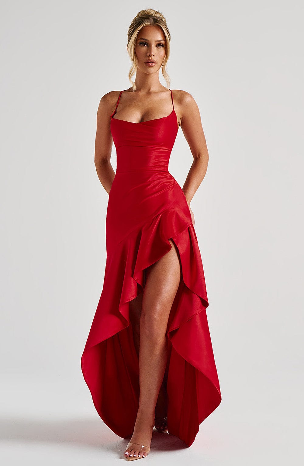 Muse Maxi Dress - Red