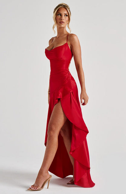 Muse Maxi Dress - Red