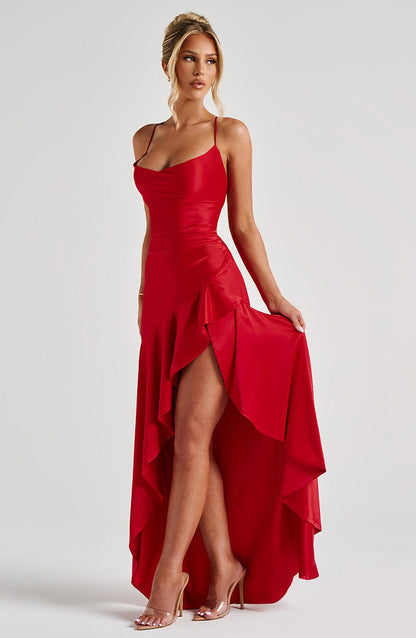 Muse Maxi Dress - Red