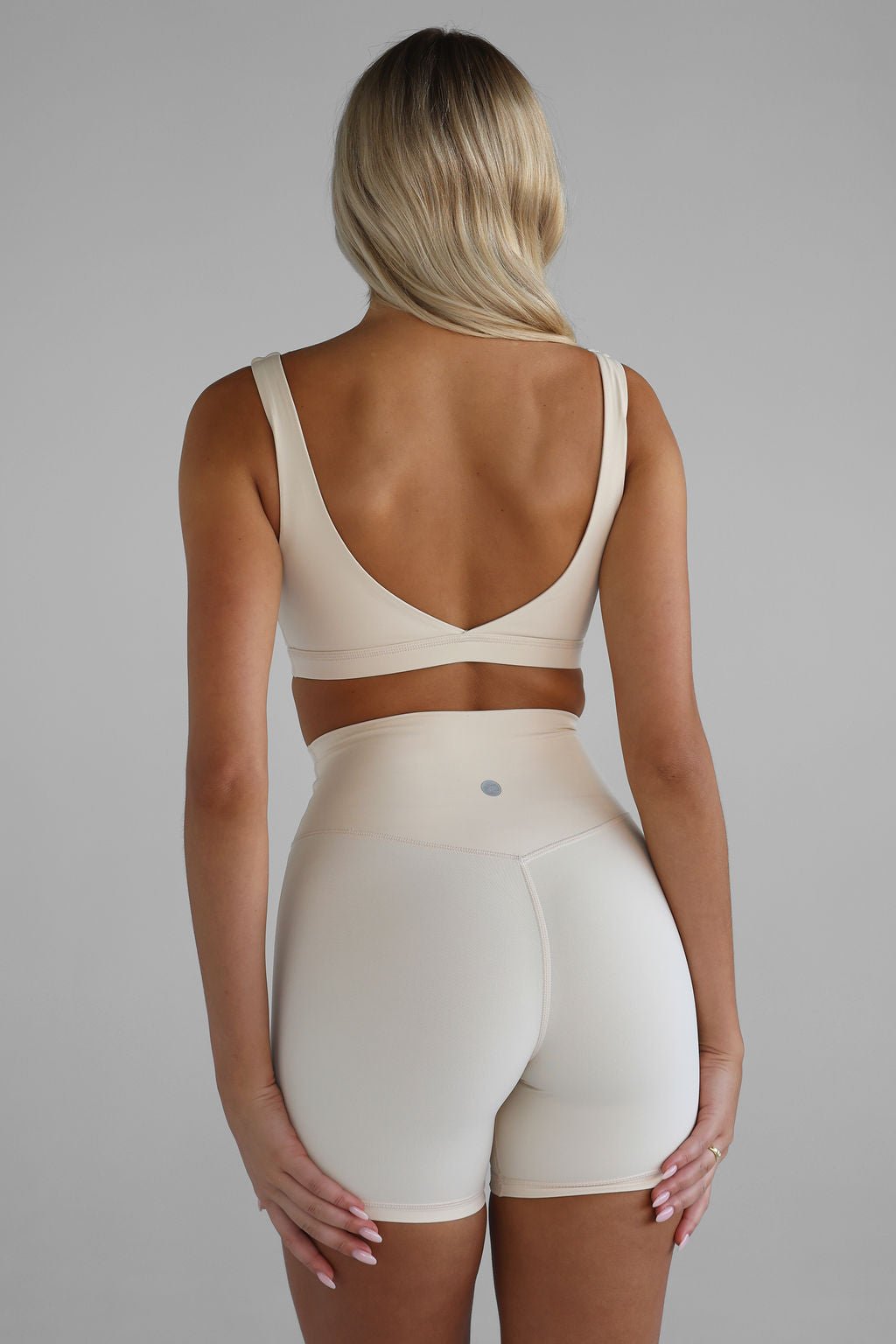 PowerFlex Halter Shorts - French Vanilla